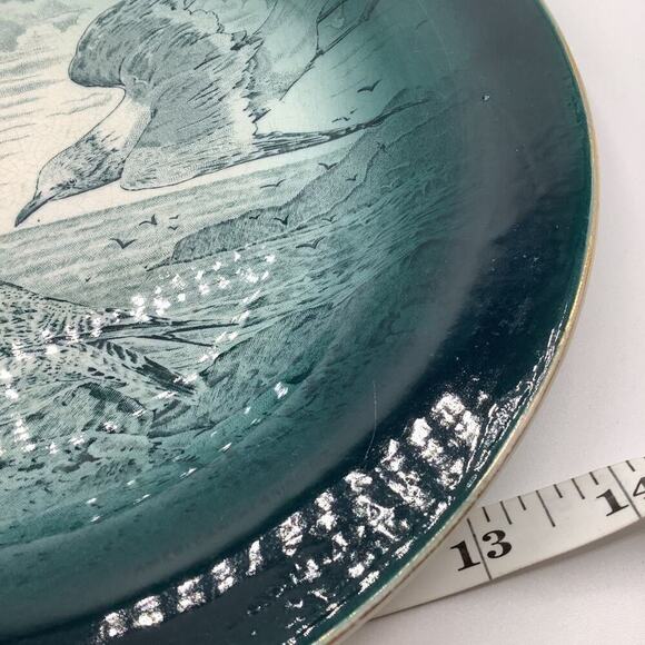 Rare Antique 1907 Semi Vitreous BUFFALO POTTERY  9 3/8" Plate #1321 - Picture 4 of 5